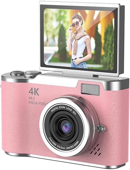 Kavendel MemoGlow™ Flip-Screen Digital Camera