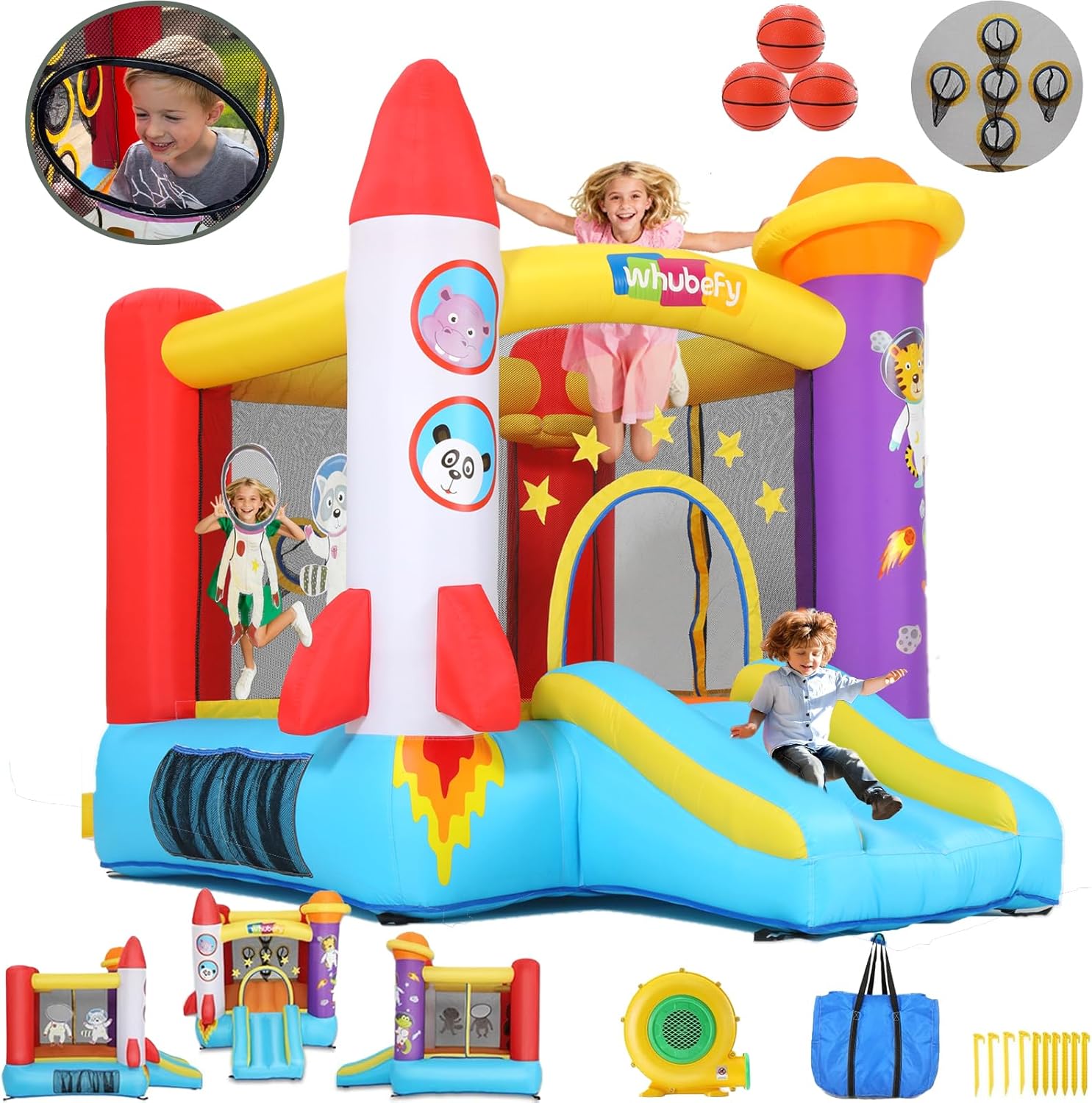 Kavendel BounceNest™ Indoor Bounce House