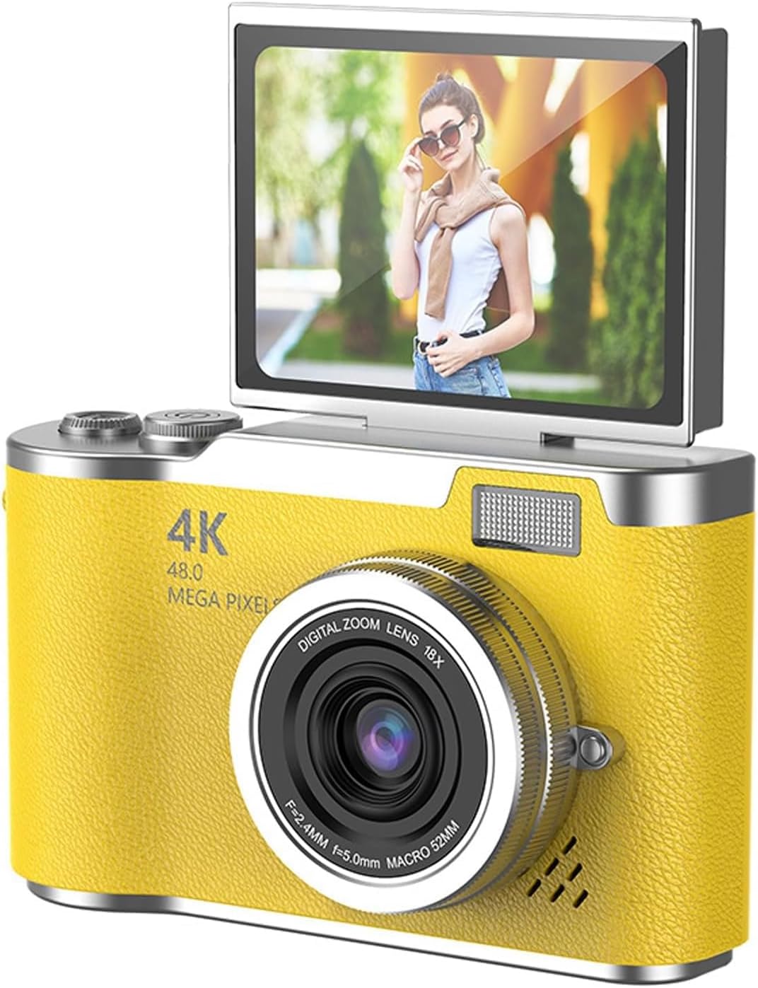 Kavendel MemoGlow™ Flip-Screen Digital Camera
