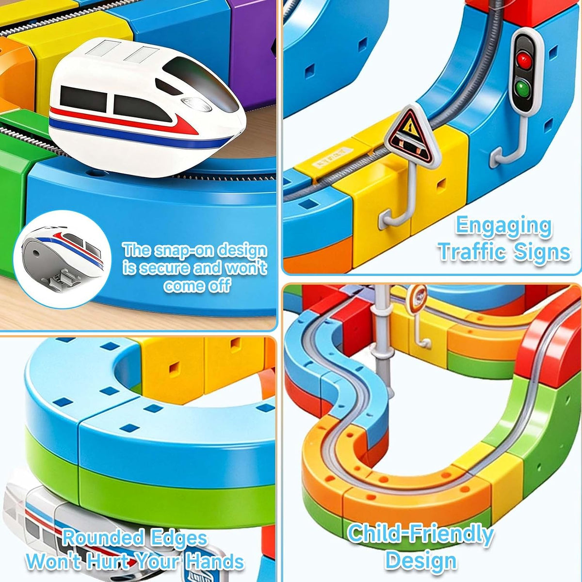 Kavendel WonderRail™ 3D Electric Build & Track Set
