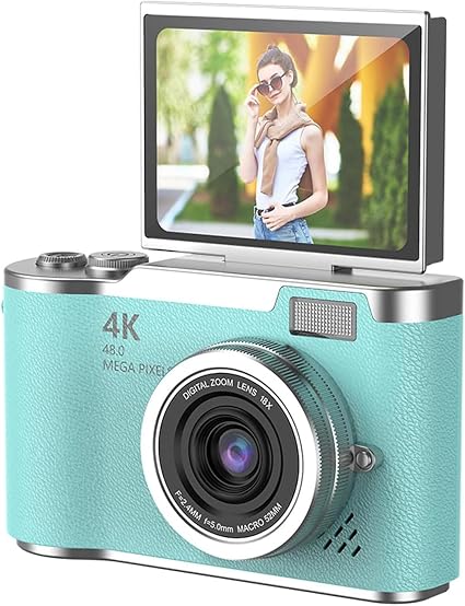 Kavendel MemoGlow™ Flip-Screen Digital Camera