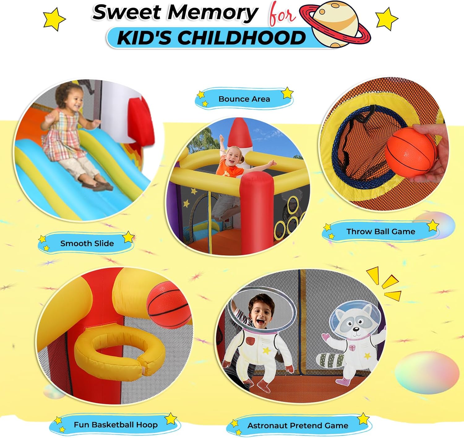 Kavendel BounceNest™ Indoor Bounce House