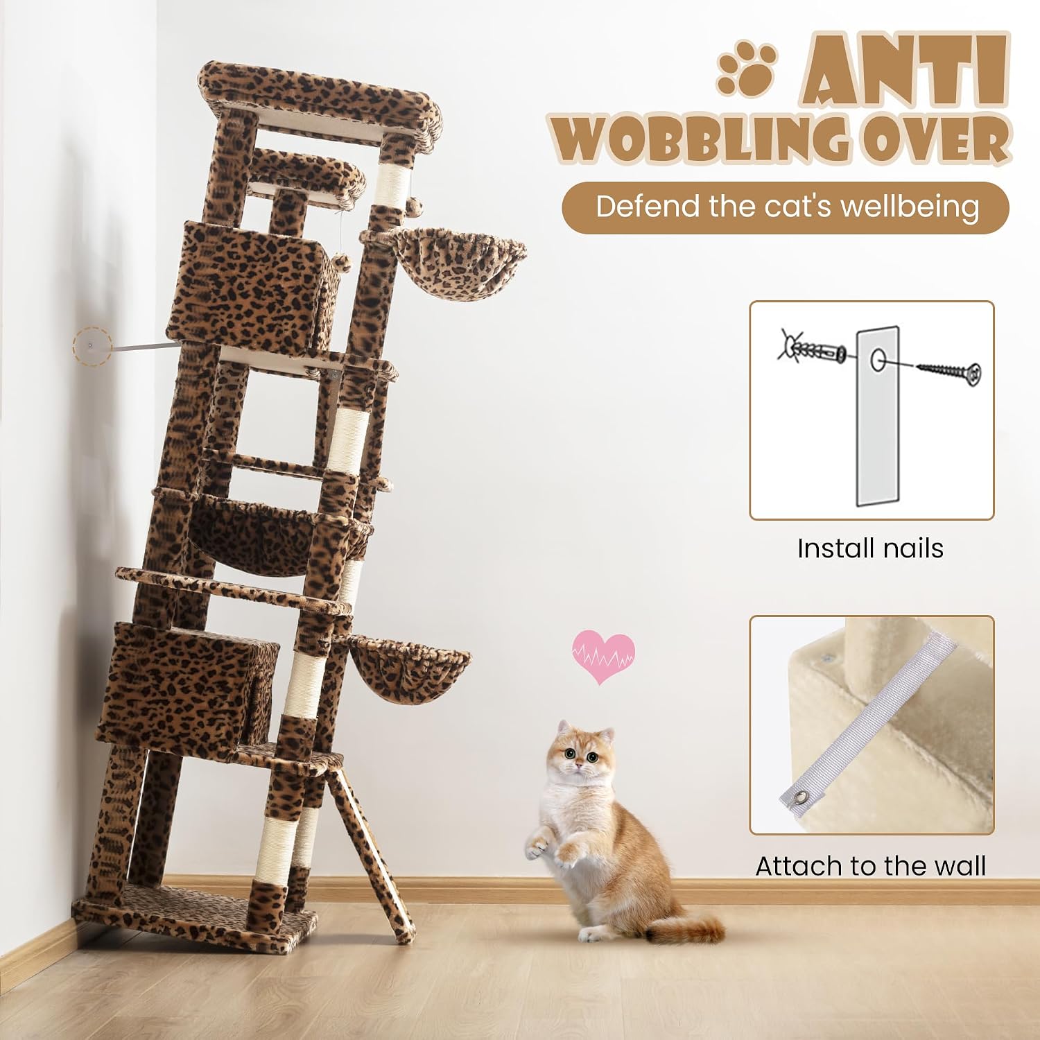 Kavendel PurrHaven™ Cat Tower