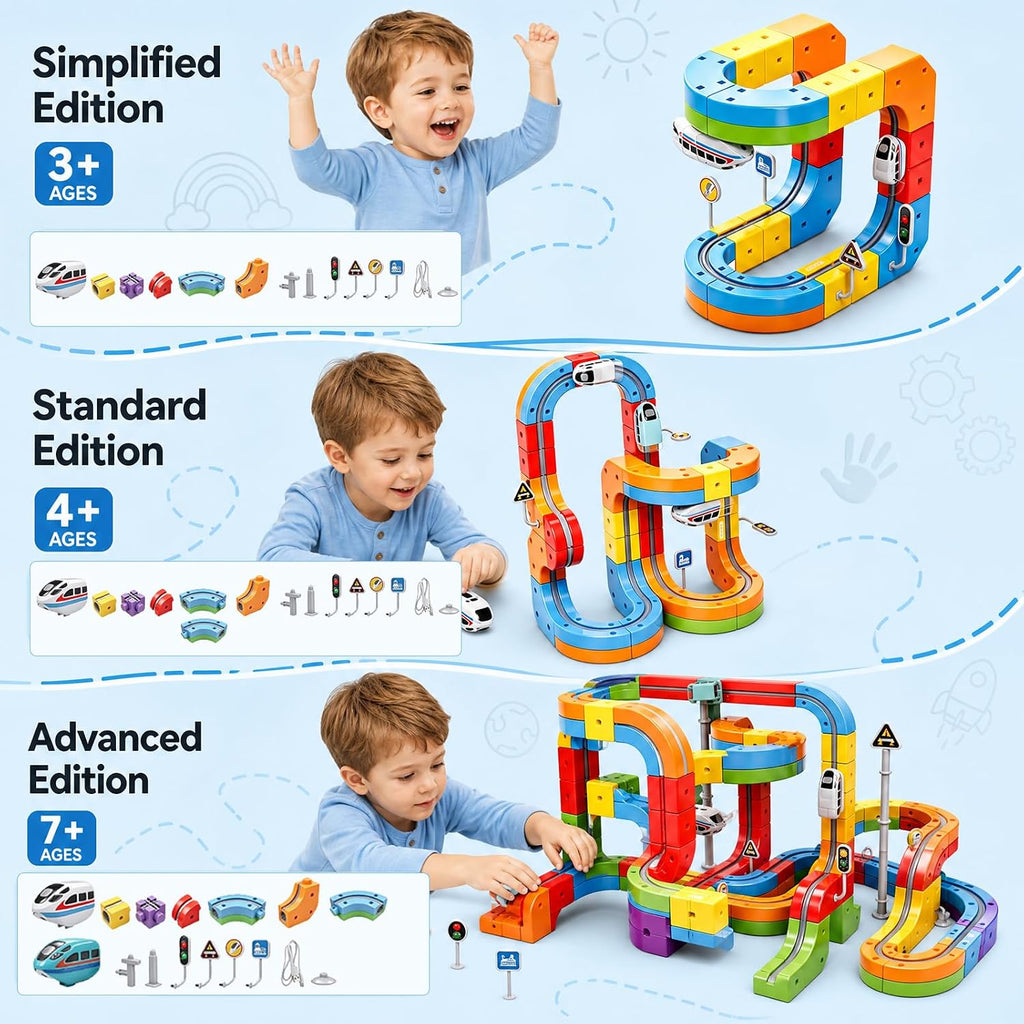 Kavendel WonderRail™ 3D Electric Build & Track Set