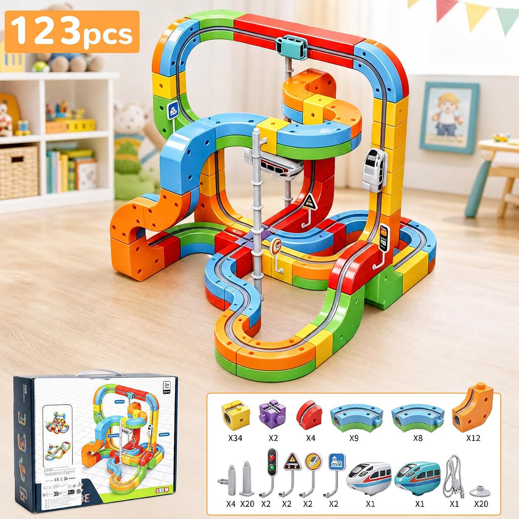 Kavendel WonderRail™ 3D Electric Build & Track Set