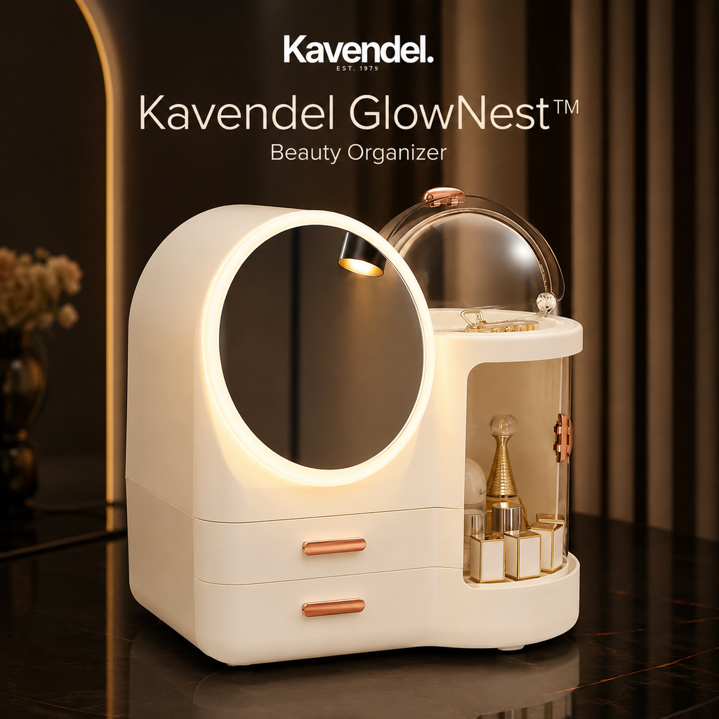 Kavendel GlowNest™ Beauty Organizer