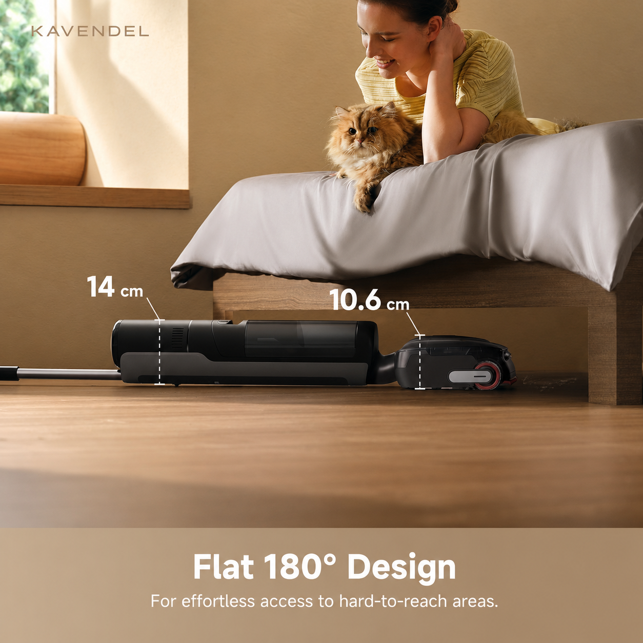 Kavendel CleanFlow™ Vacuum Mop