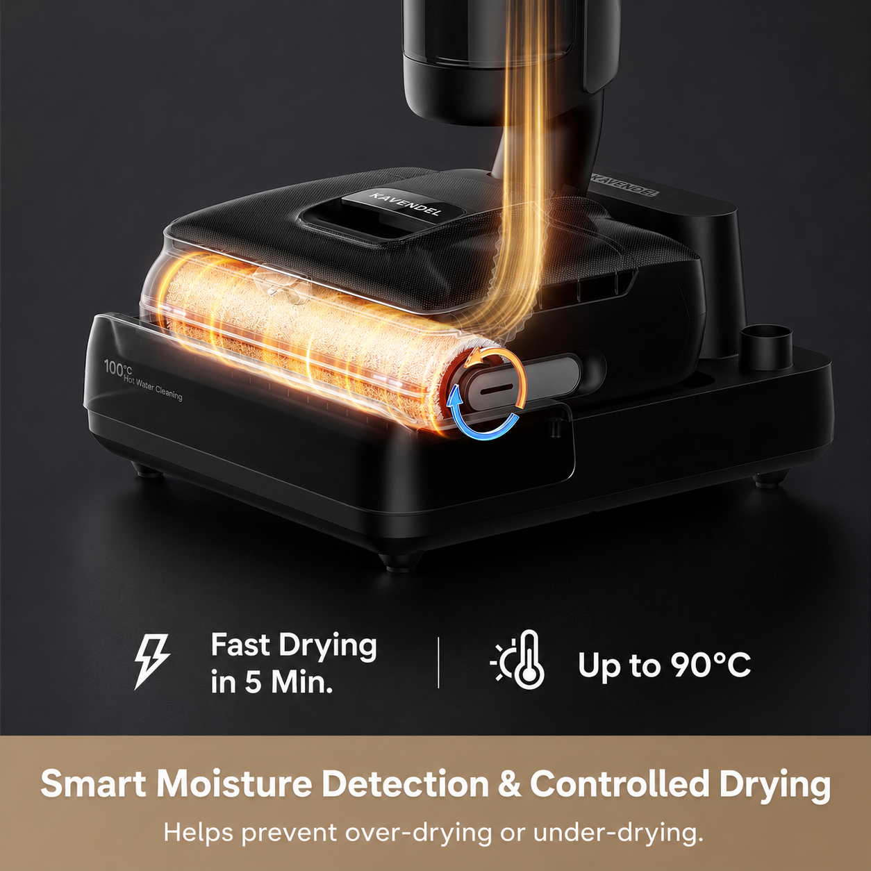 Kavendel CleanFlow™ Vacuum Mop