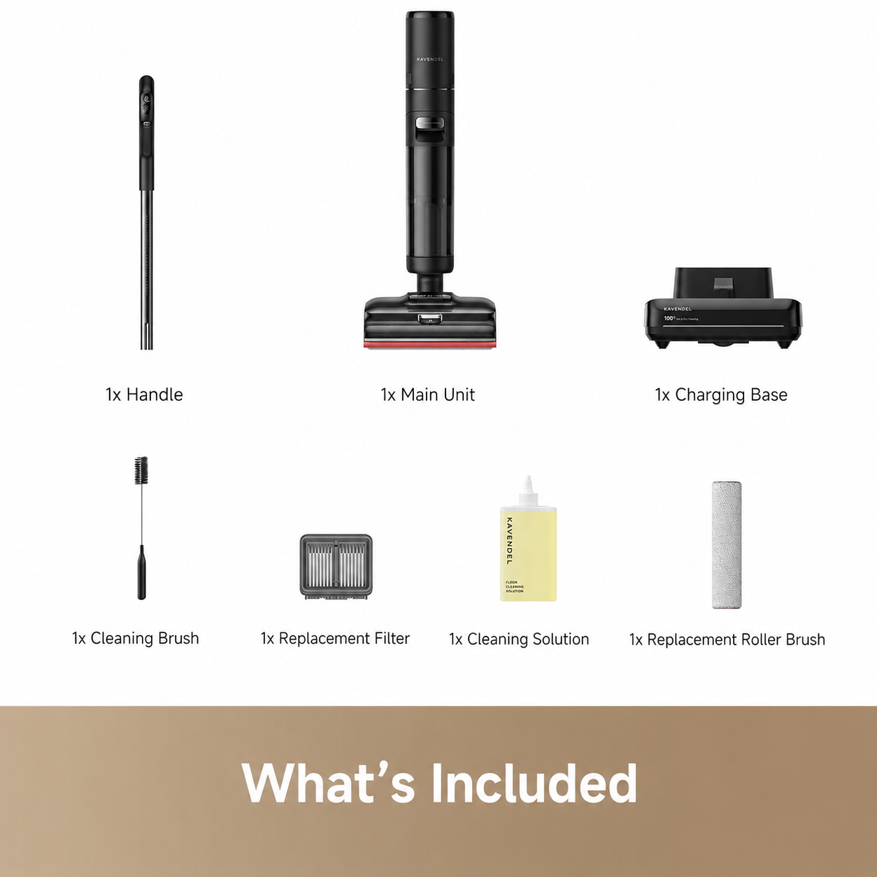 Kavendel CleanFlow™ Vacuum Mop