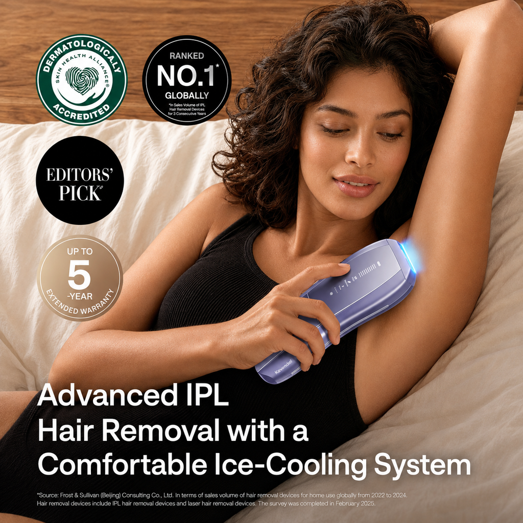 Kavendel SilkAura™ IPL Hair Removal Device