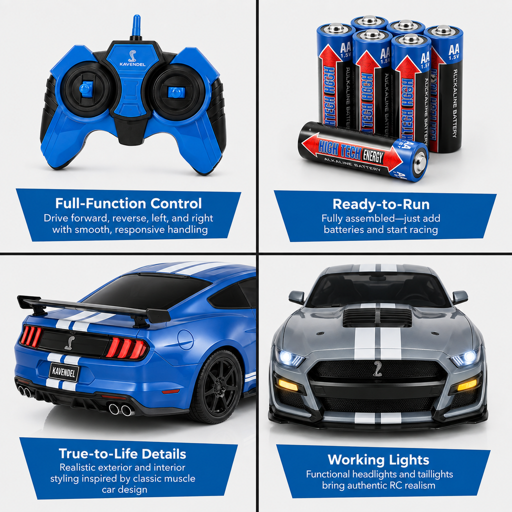 Kavendel RoadVanta™ 1:14 RC Muscle Car