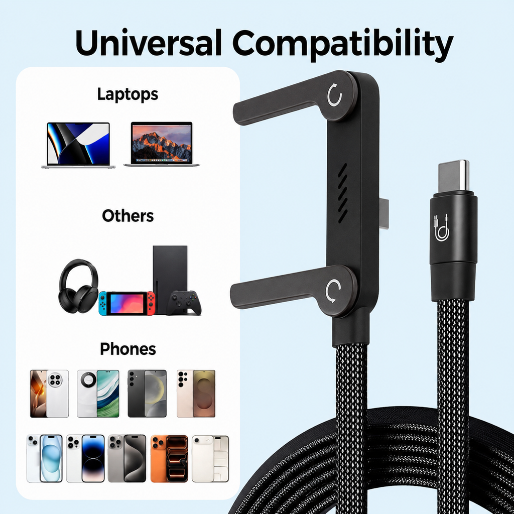 Kavendel FlexCharge™ 240W Stand Cable