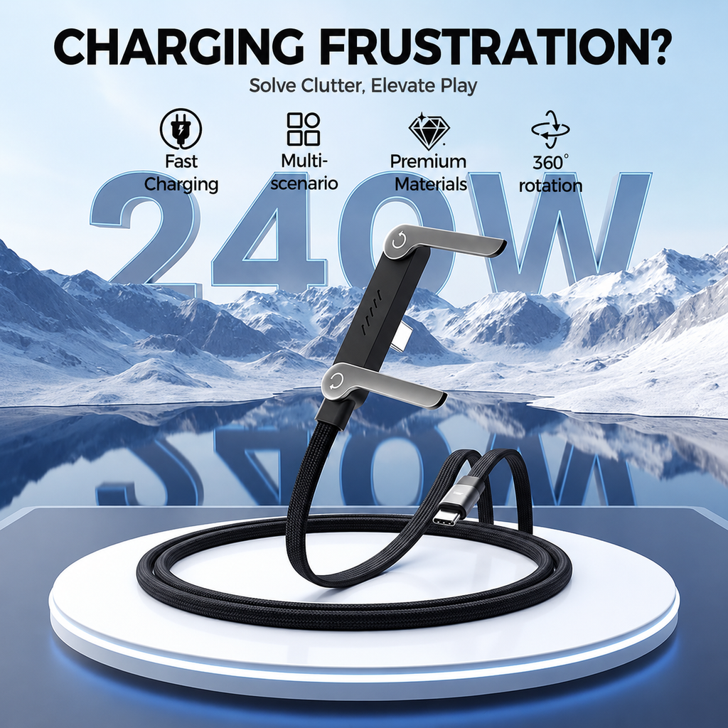 Kavendel FlexCharge™ 240W Stand Cable