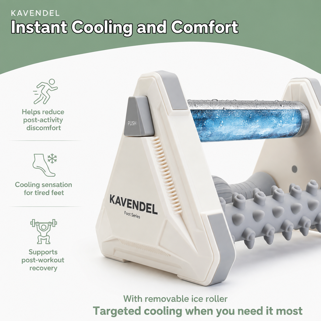 Kavendel SoleRelease™ 3-in-1 Foot Recovery Roller