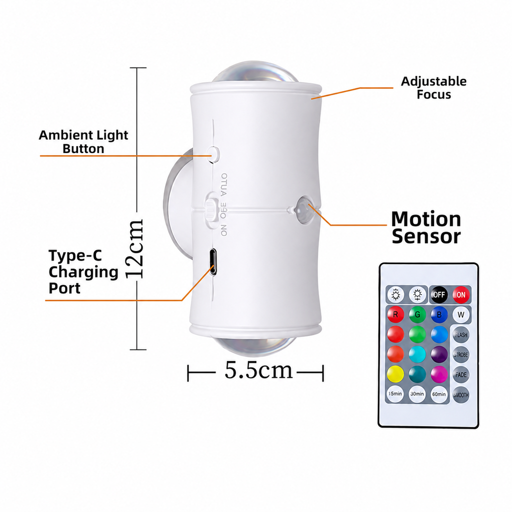 Kavendel AuraGlow™ Wall Light