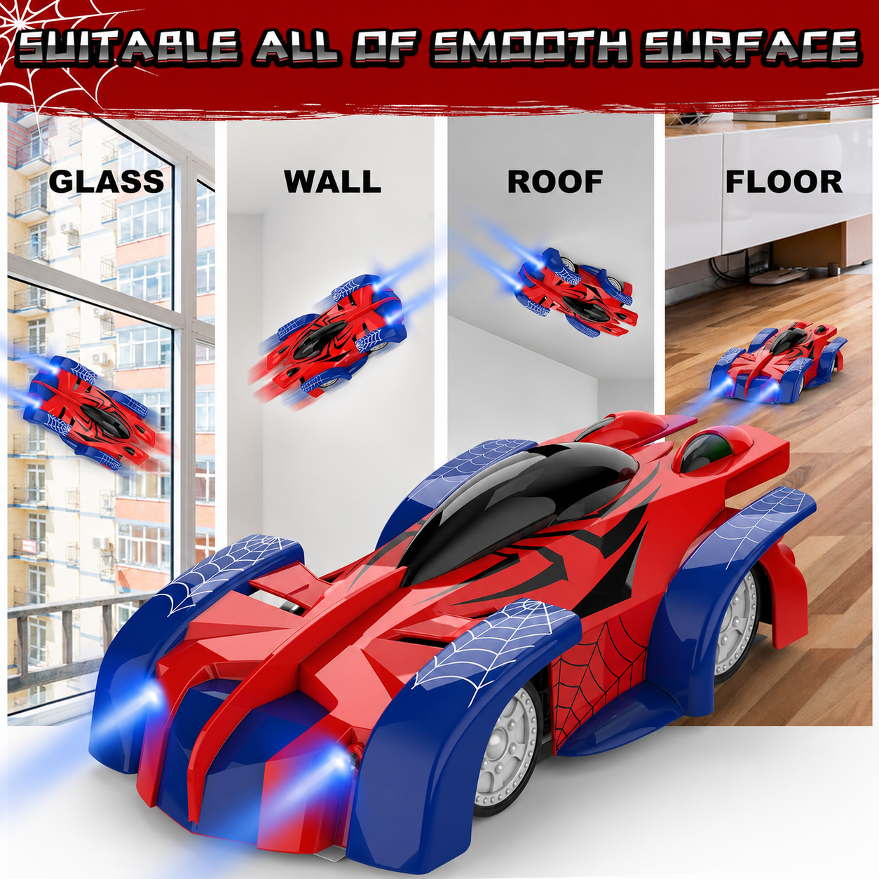 Kavendel SkyRacer™ Wall-Climbing RC Car