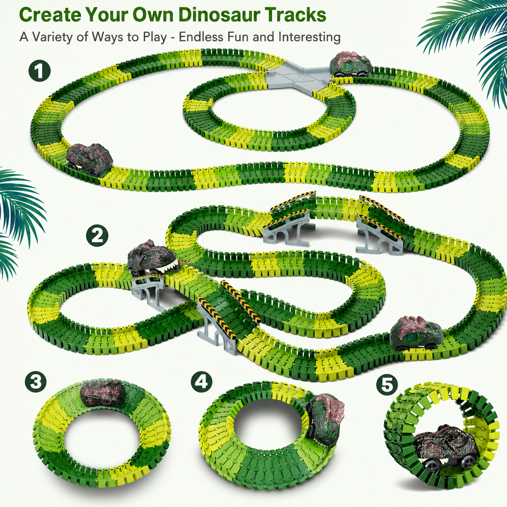 Kavendel DinoTrail™ Adventure Track Set