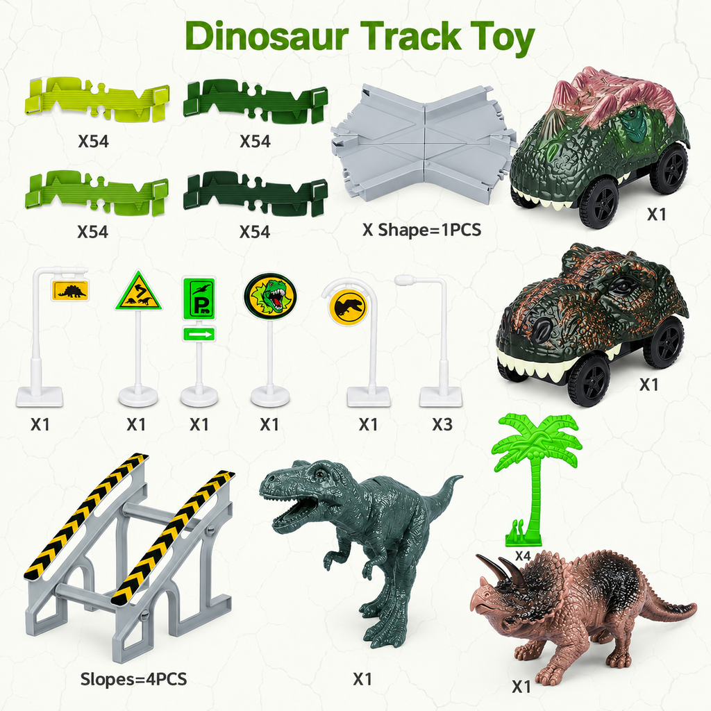 Kavendel DinoTrail™ Adventure Track Set