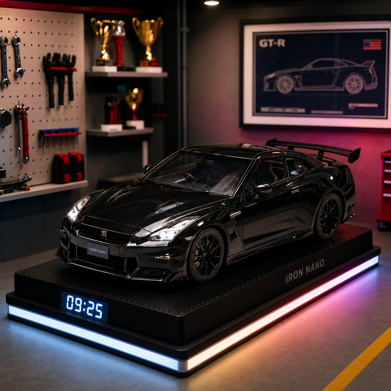 Kavendel RevWake™ Car Alarm Clock