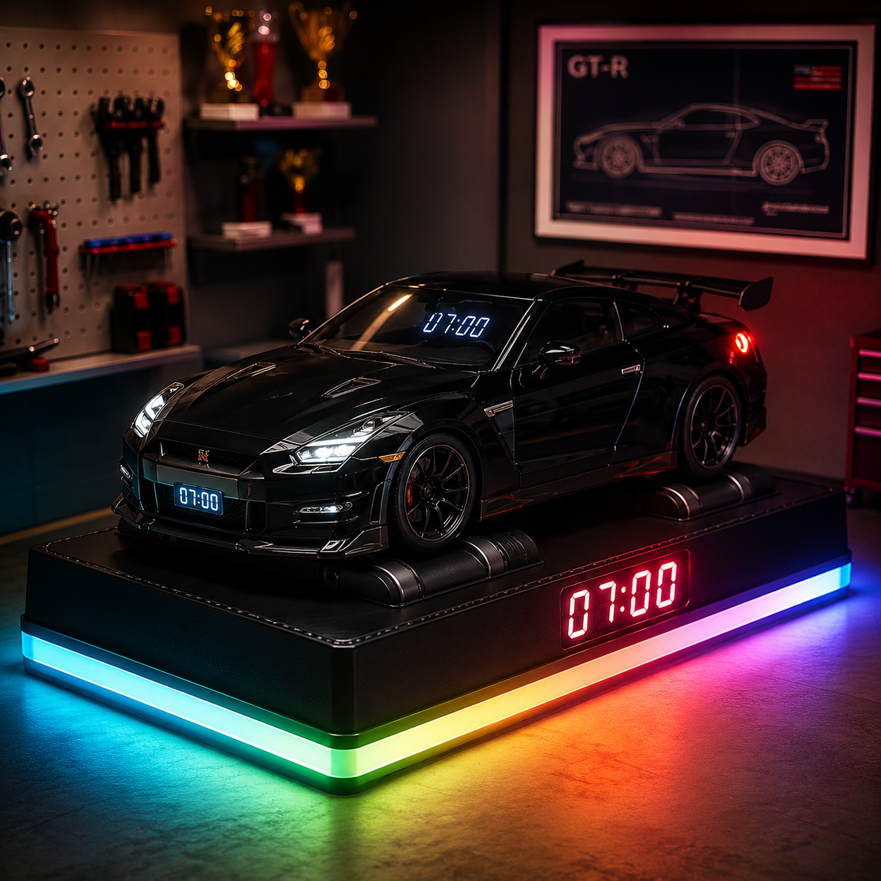 Kavendel RevWake™ Car Alarm Clock