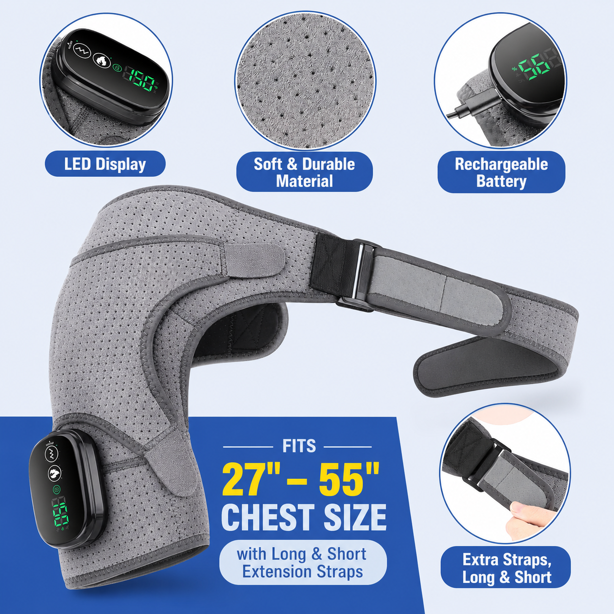 Kavendel ShoulderNest™ Heat & Massage Wrap
