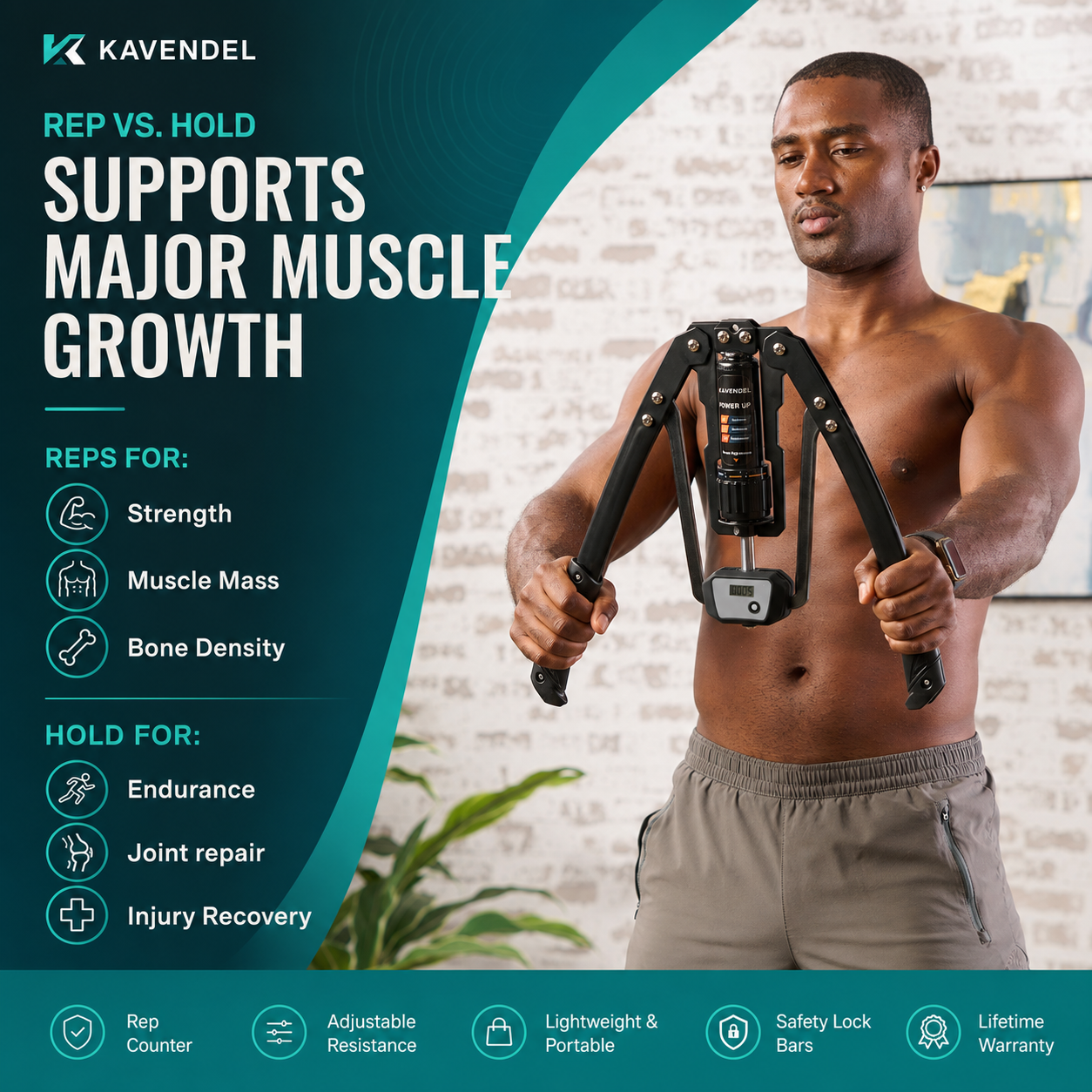Kavendel CorePress™ Resistance Trainer