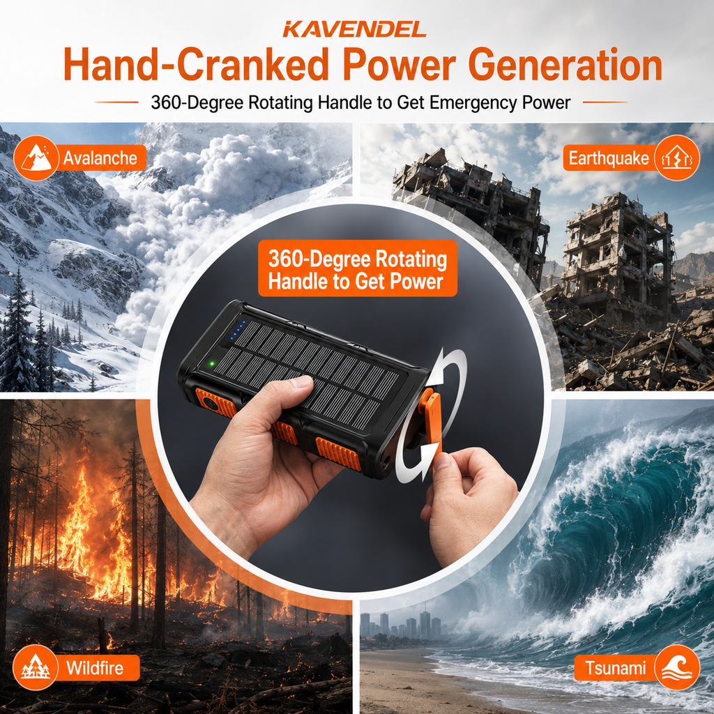 Kavendel PowerHaven™ Emergency Power Bank