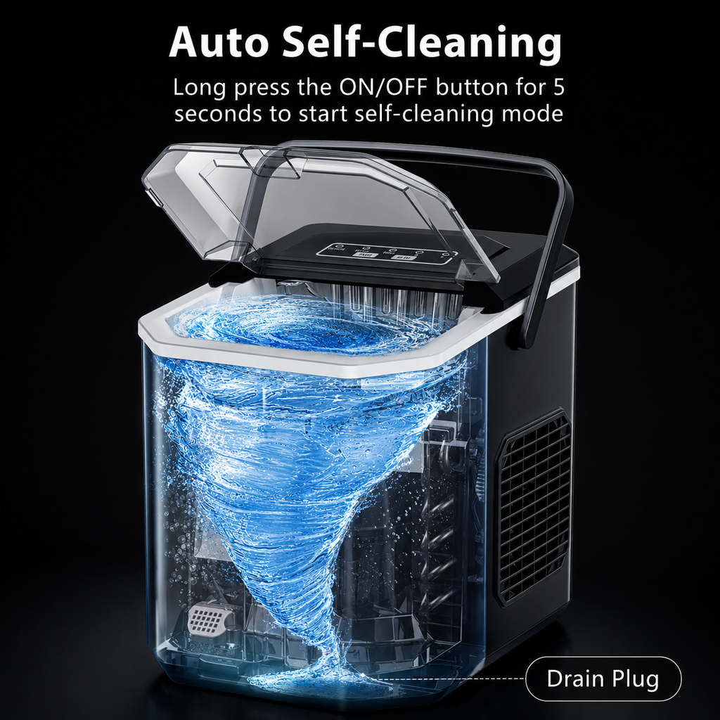 Kavendel IceBloom™ Countertop Bullet Ice Maker