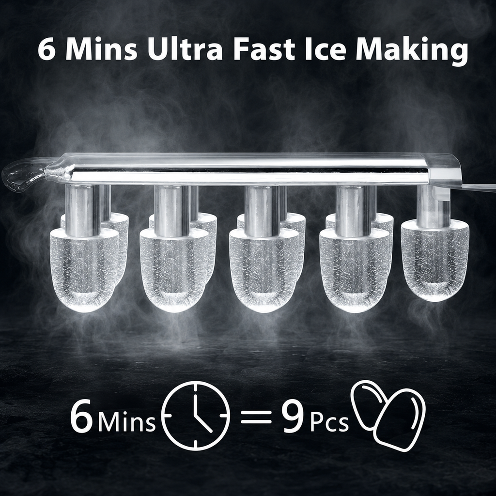 Kavendel IceBloom™ Countertop Bullet Ice Maker