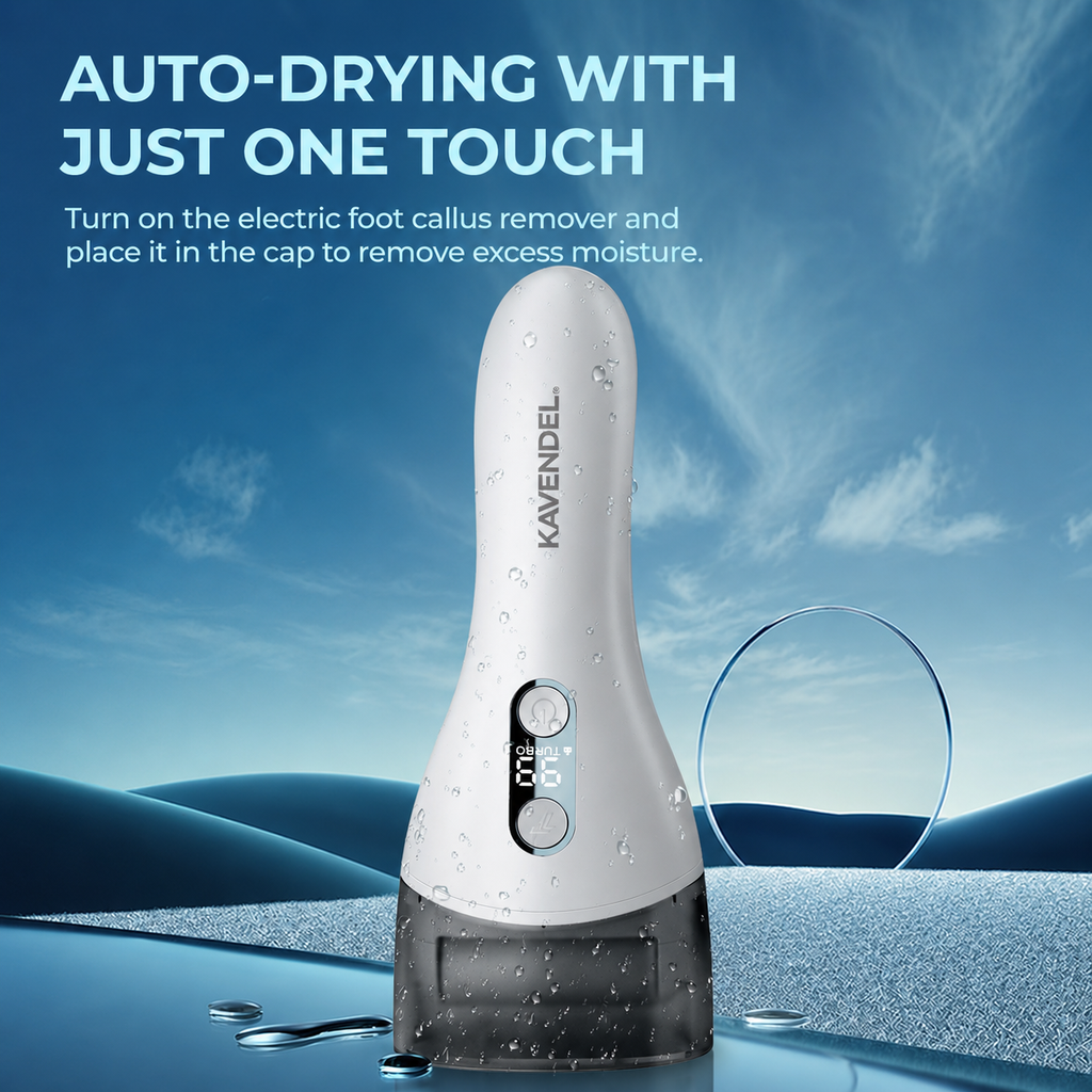 Kavendel HeelCloud™ Electric Foot File
