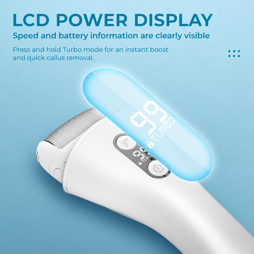 Kavendel HeelCloud™ Electric Foot File