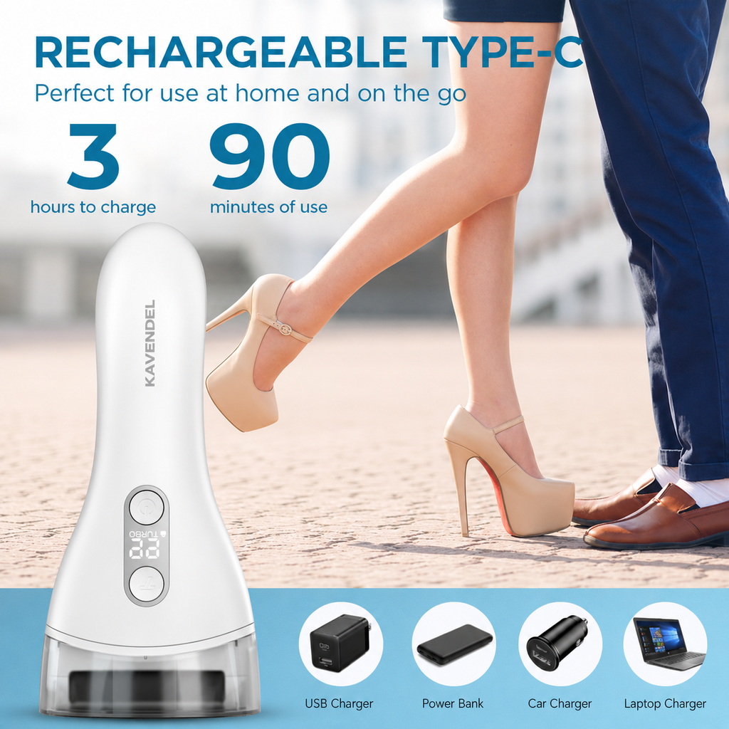 Kavendel HeelCloud™ Electric Foot File