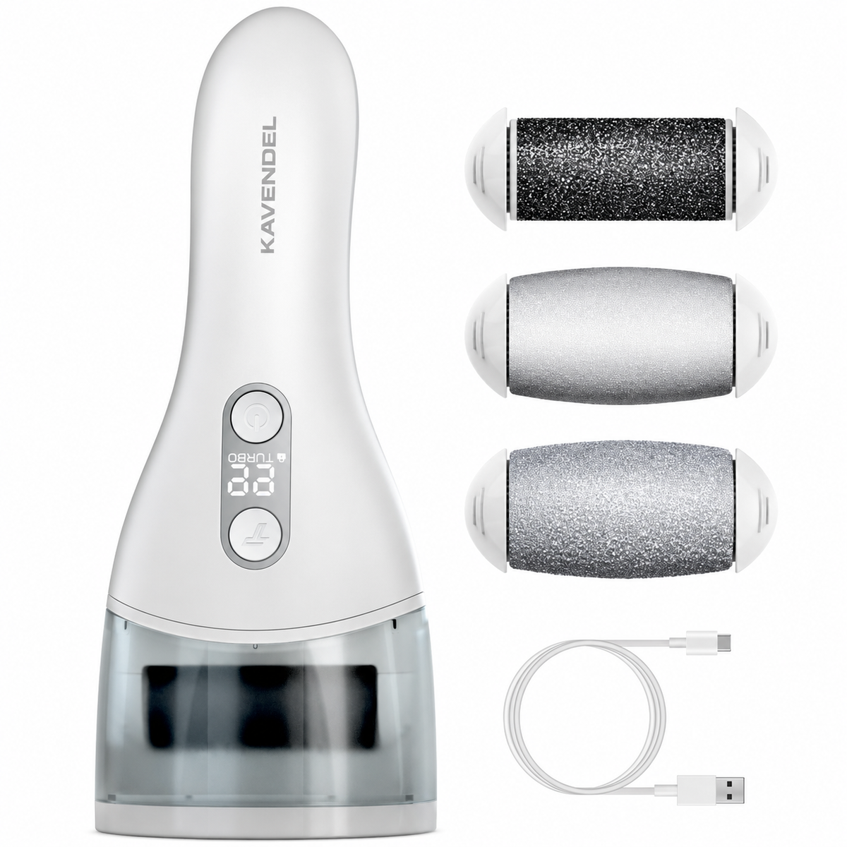 Kavendel HeelCloud™ Electric Foot File