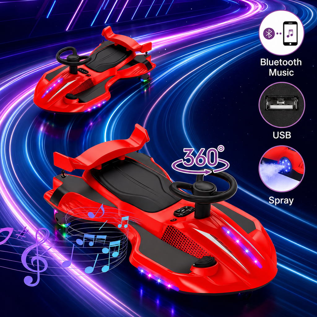 Kavendel GlideNova™ Electric Wiggle Ride-On