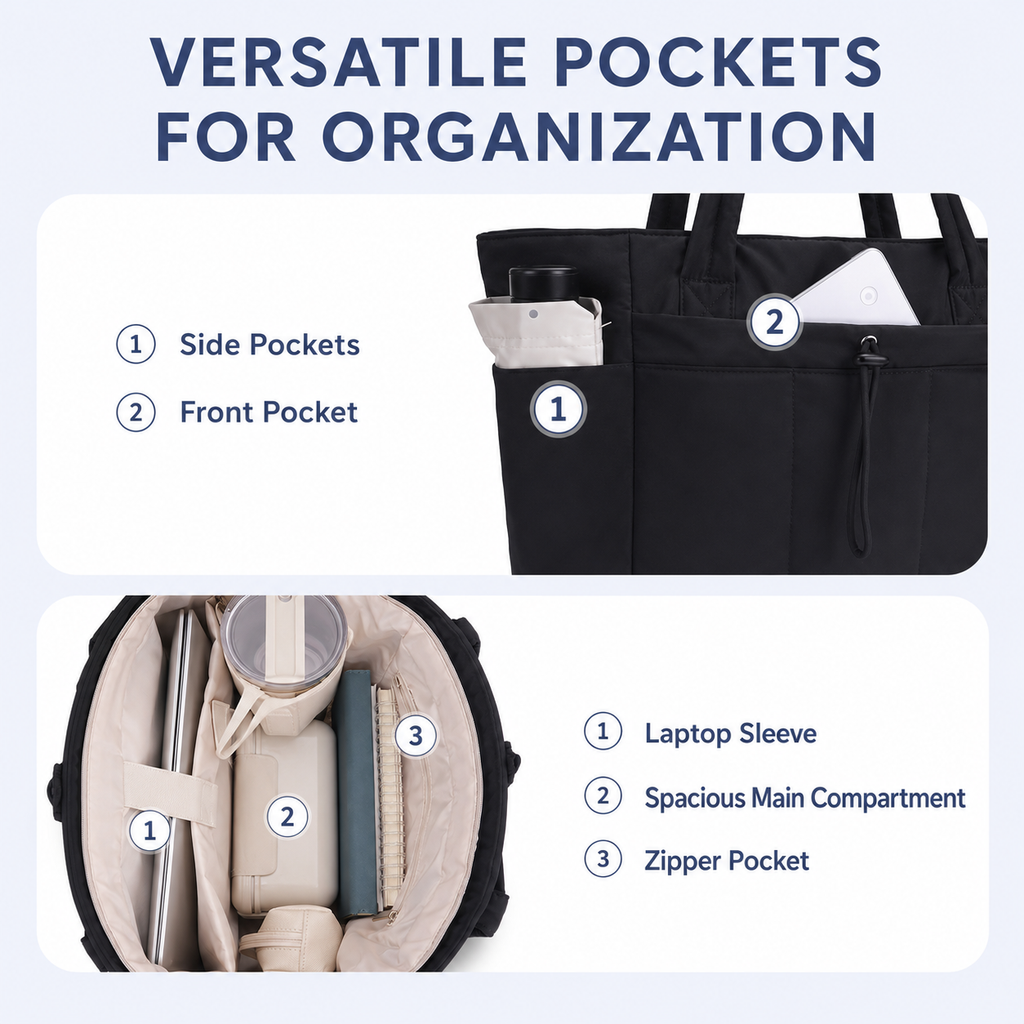 Kavendel ShiftNest™ Organized Work Tote