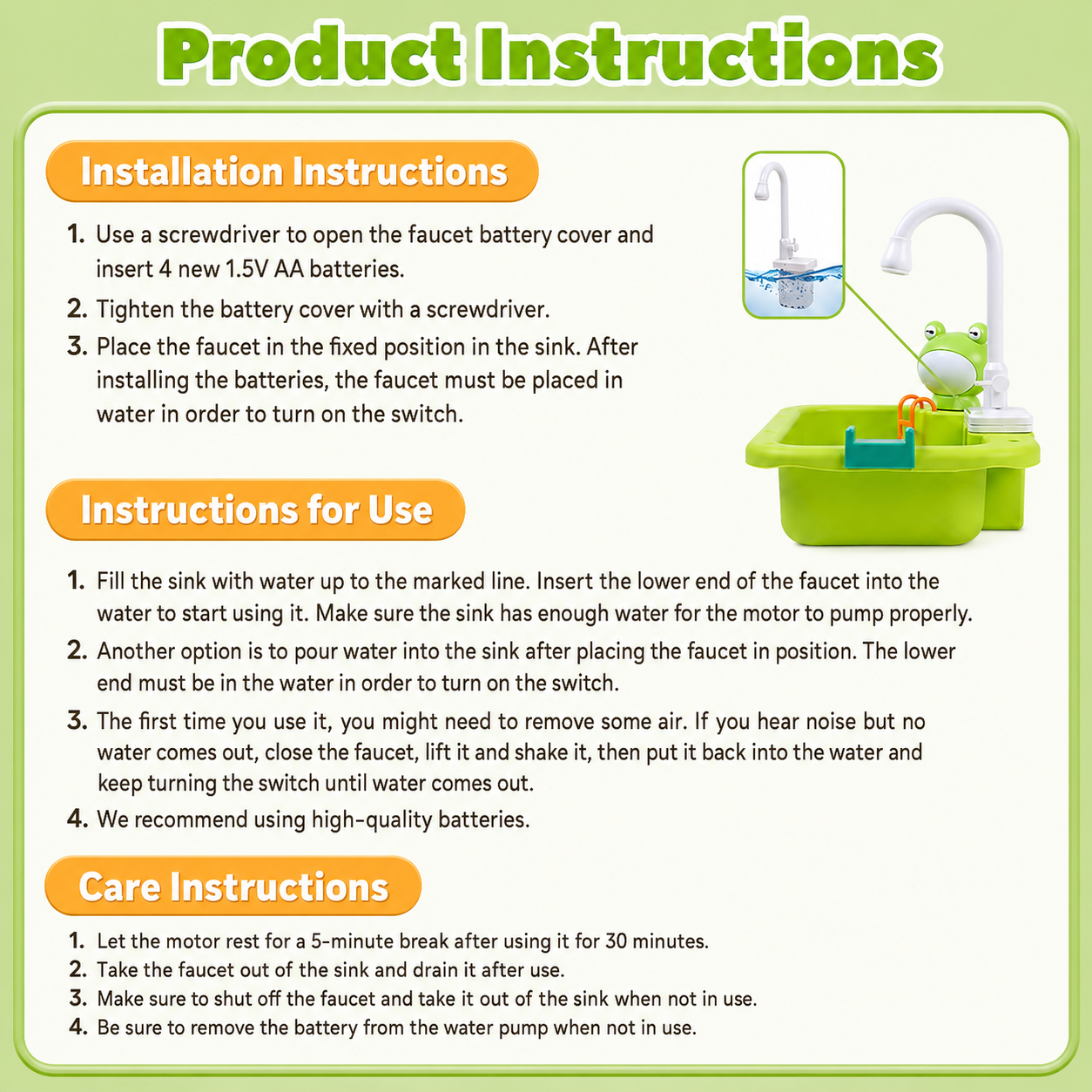 Kavendel SplashNest™ Interactive Play Sink