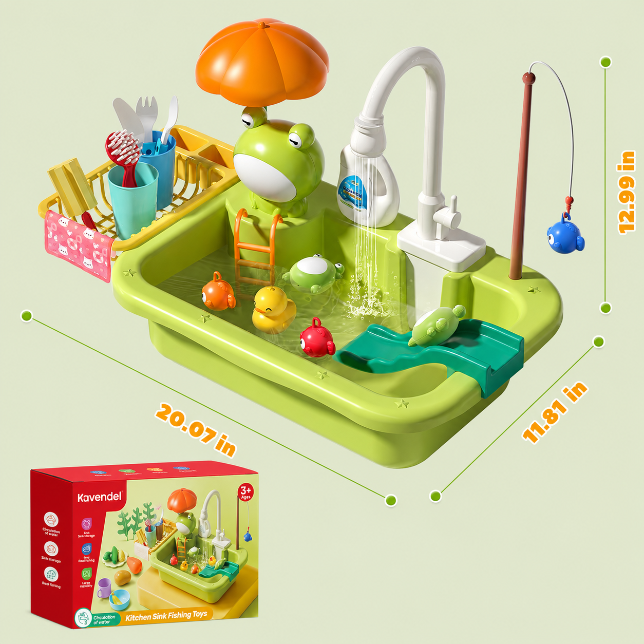 Kavendel SplashNest™ Interactive Play Sink