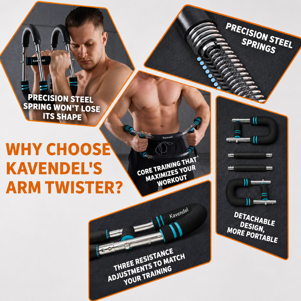 Kavendel CorePress™ Upper-Body Resistance Trainer