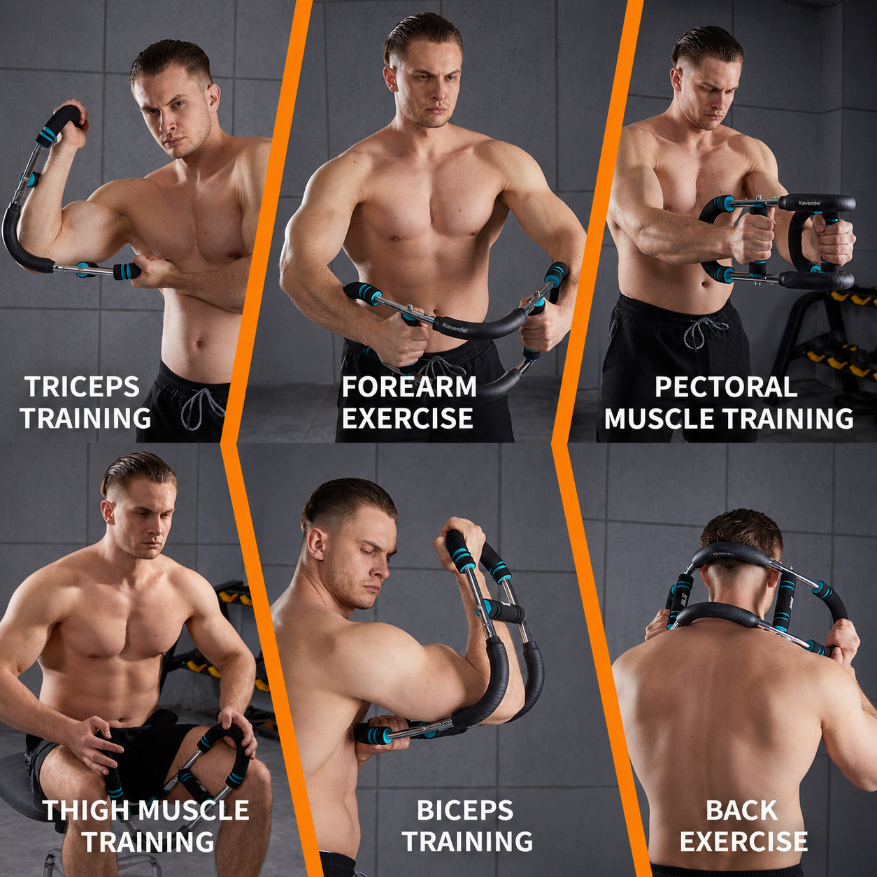 Kavendel CorePress™ Upper-Body Resistance Trainer