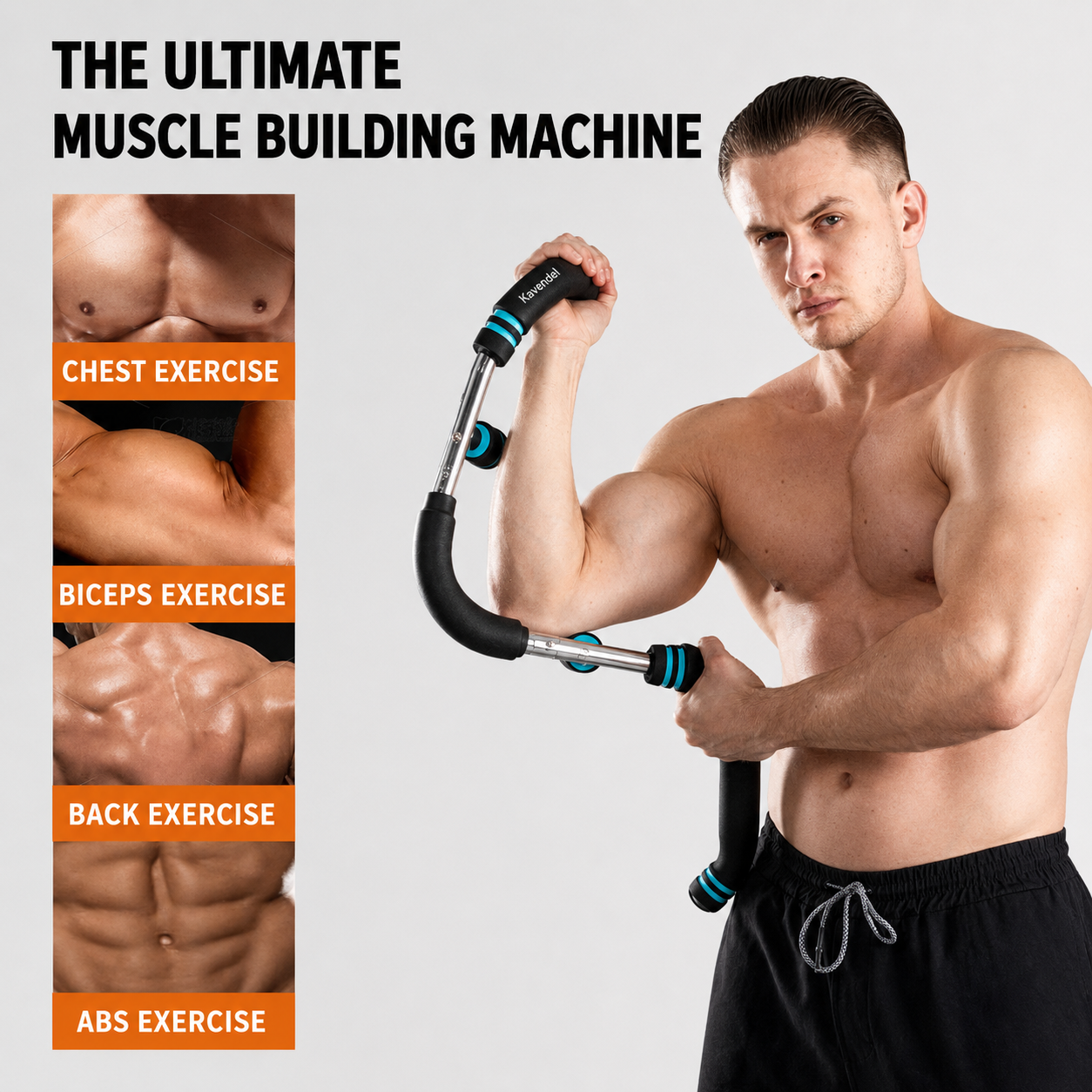 Kavendel CorePress™ Upper-Body Resistance Trainer