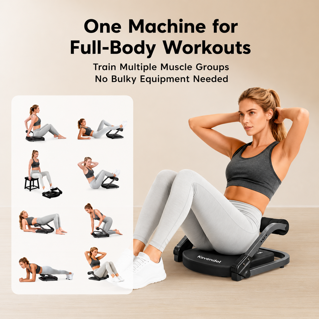 Kavendel CoreNest™ 10-in-1 Assisted Ab & Full-Body Trainer