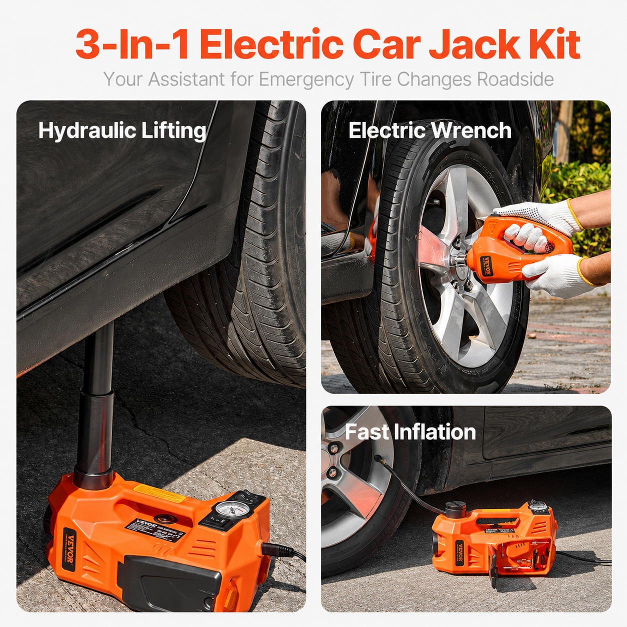 Kavendel LiftPro™ Electric Car Jack Kit