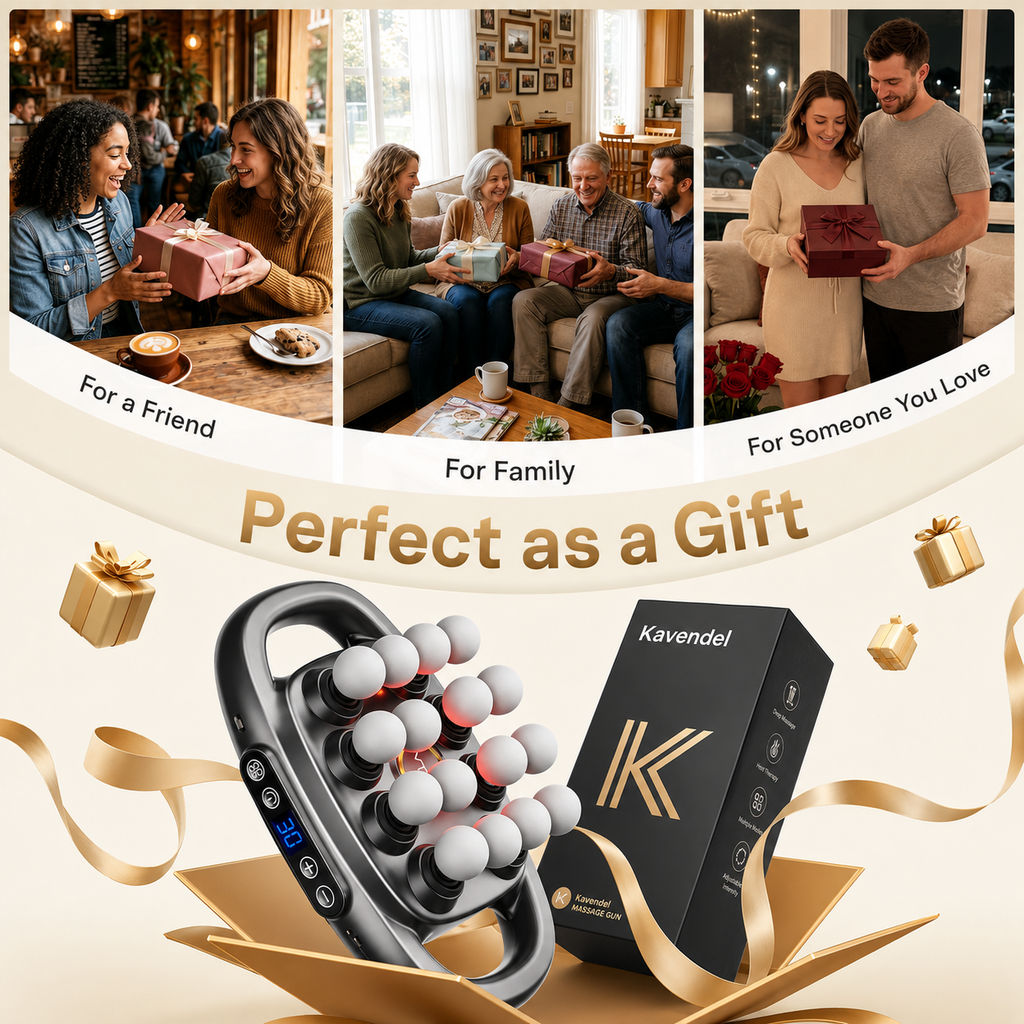 Kavendel BodyPulse™ 16-Head Percussion Massager