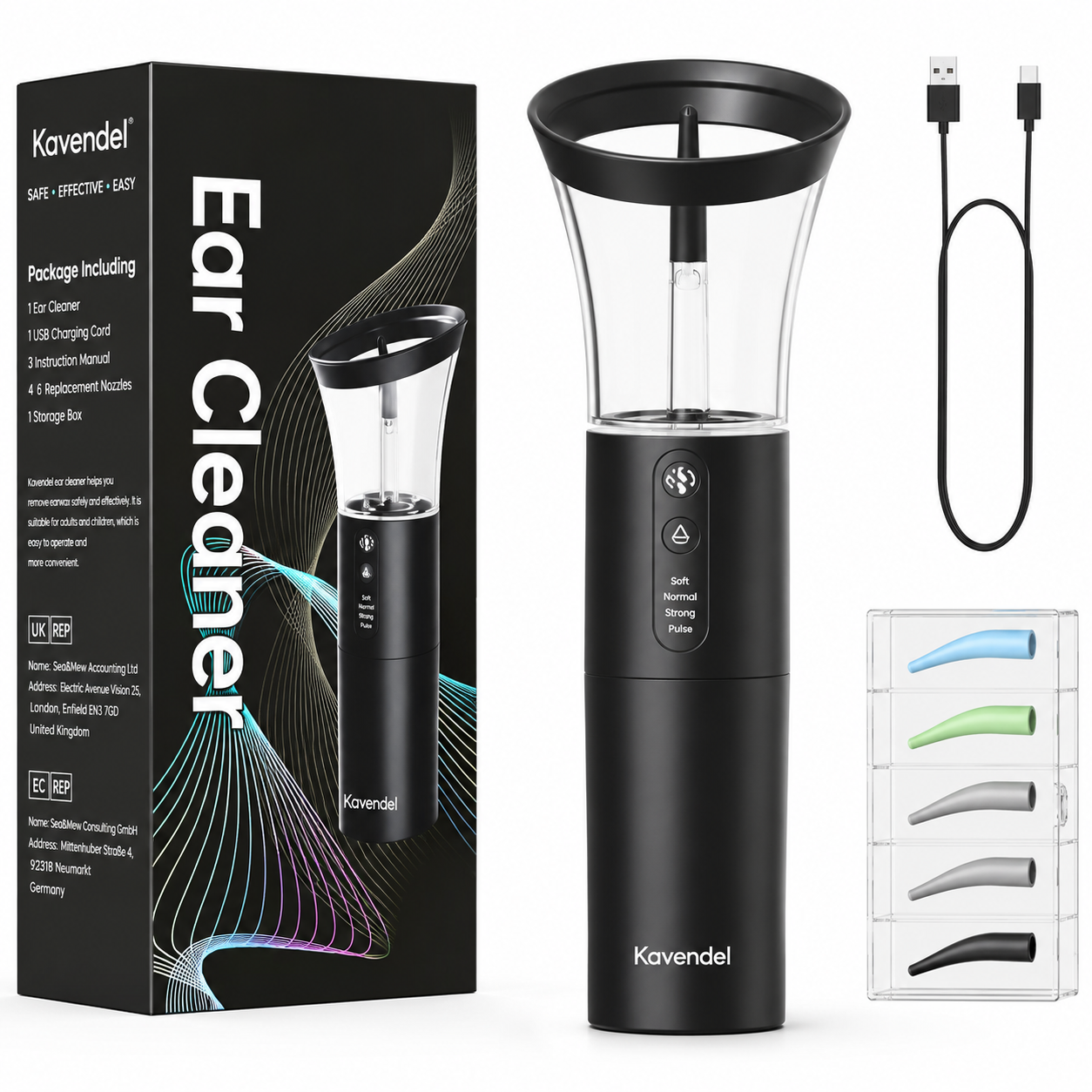 Kavendel ClearWave™ Ear Care System