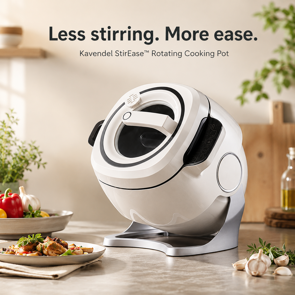 Kavendel StirEase™ Rotating Cooking Pot