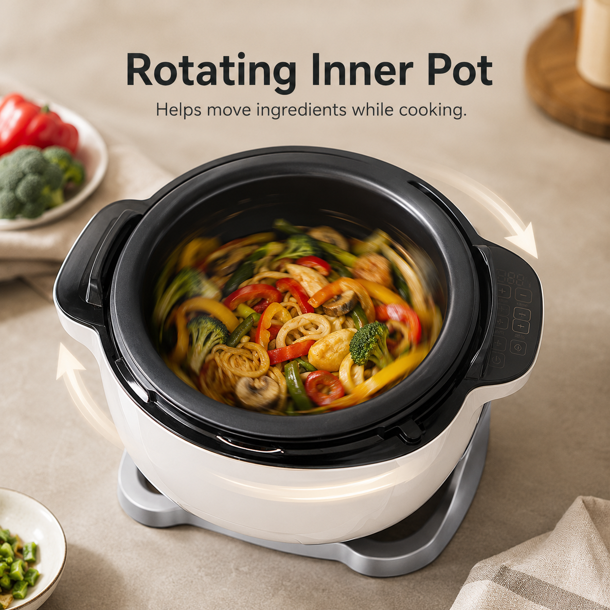 Kavendel StirEase™ Rotating Cooking Pot