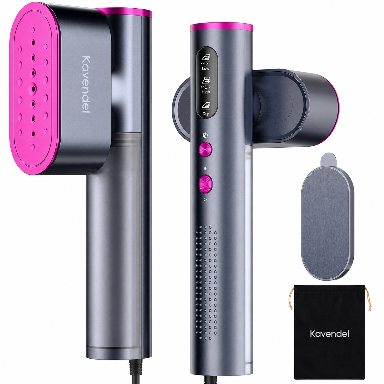 Kavendel PressCloud™ Travel Steamer
