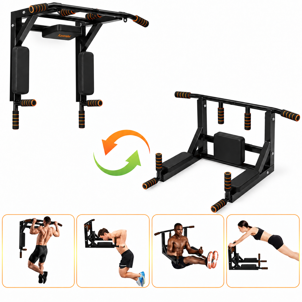 Kavendel WallForge™ Multi-Position Home Training Station