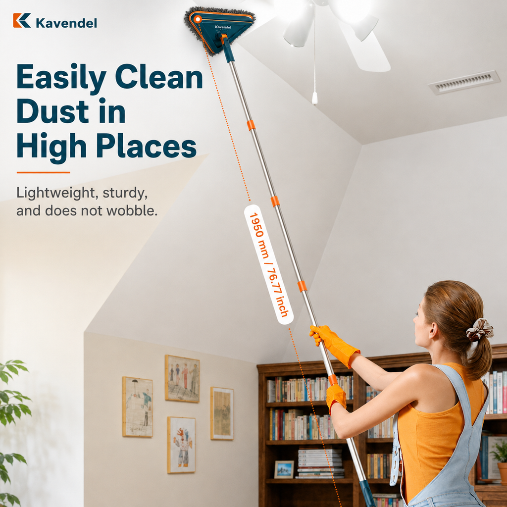 Kavendel ReachCloud™ Extendable Wall & Ceiling Cleaner