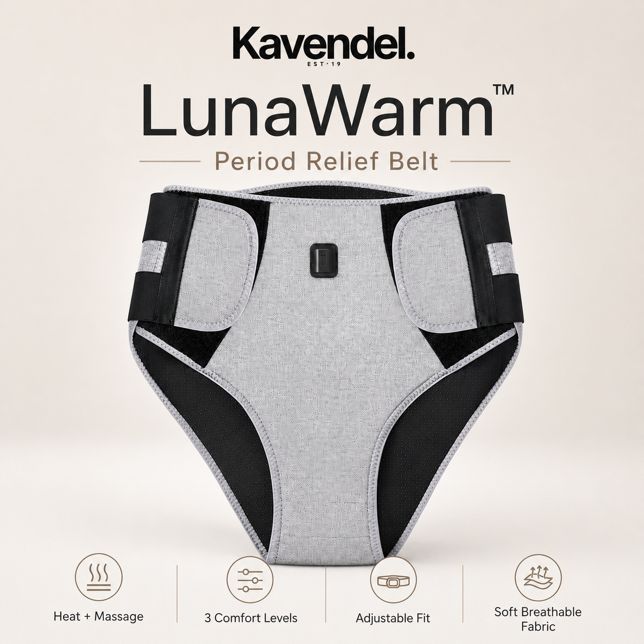 Kavendel LunaWarm™ Period Relief Belt